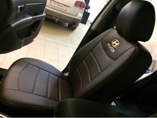 Авточехлы на Hyundai Santa Fe Авточехлы на Hyundai Santa Fe