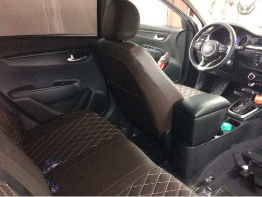 Авточехлы на Kia Rio 4 X-Line Авточехлы на Kia Rio 4 X-Line