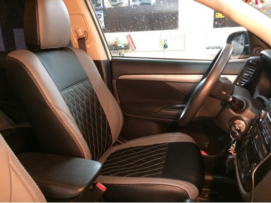 Авточехлы на Mitsubishi Outlander 3 Авточехлы на Mitsubishi Outlander 3