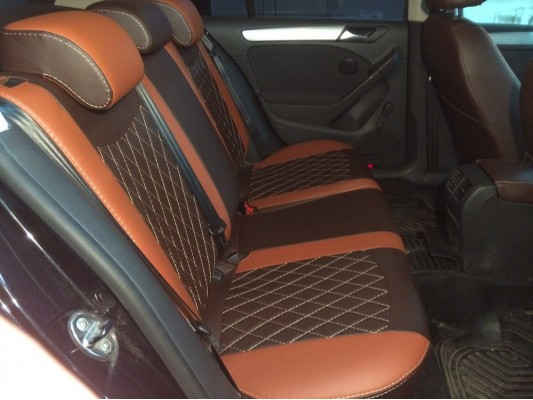 Авточехлы на Volkswagen Golf 6 Авточехлы на Volkswagen Golf 6