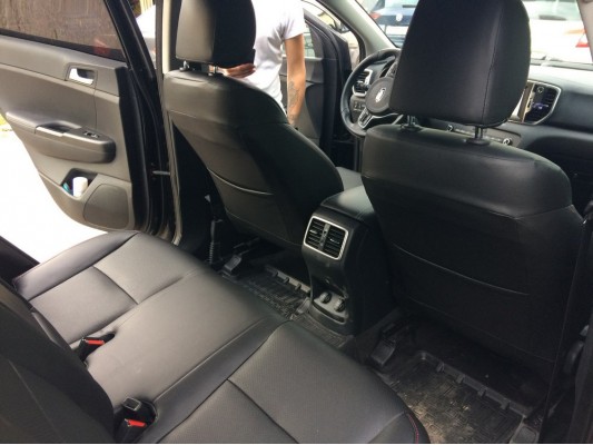 Каркасные авточехлы на KIA Sportage 4 Каркасные авточехлы на KIA Sportage 4