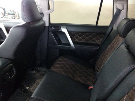 Каркасные авточехлы на Toyota Land Cruiser Prado 150 Каркасные авточехлы на Toyota Land Cruiser Prado 150